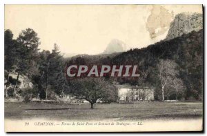 Postcard Old Farm Saint Pons Gemenos and Summit Britain