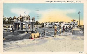 Wellington swimming pool Wellington Kansas  