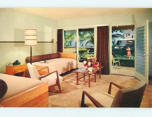 Unused 1951 NANILOA HOTEL Hilo Hawaii HI Q4612