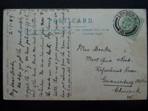 Scotland THE SS DAVAAR LEAVING GLASGOW c1907 Postcard by Peacock