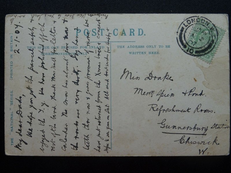 Scotland THE SS DAVAAR LEAVING GLASGOW c1907 Postcard by Peacock