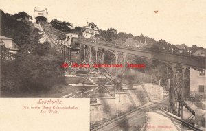 Germany, Loschwitz, Die Erste Berg-Schwebehahn Der Welt, Railroad