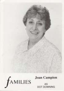 Joan Campion Families ITV Australian Soap Opera Cast Card Photo