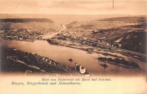 B94538 bingen bingerbeuck und mausethurm  germany