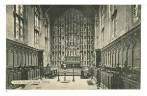 UK - England, Oxford. All Souls Chapel, Reredos