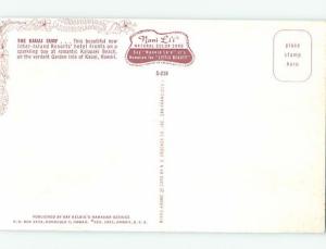 Pre-1980 HOTEL SCENE Kauai Hawaii HI G9647