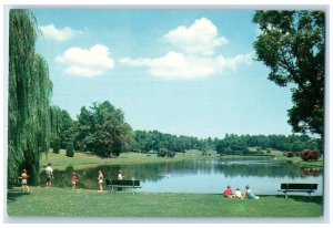 c1960's Freedom Park Fishing And Picnic Charlotte North Carolina NC Postcard