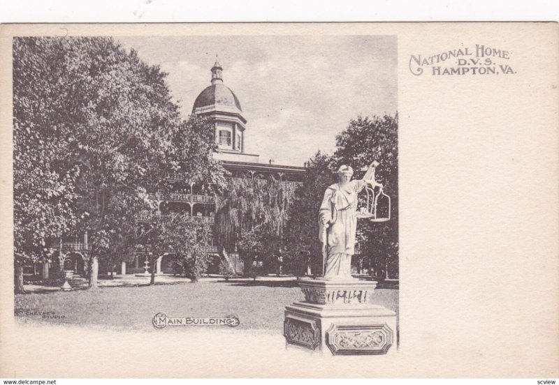 National Solders Home, Main Building, HAMPTON, Virginia, pre-1907