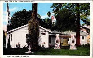 Postcard MILITARY SCENE San Jose California CA AL0804