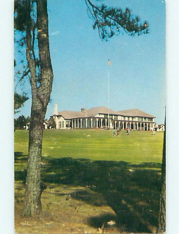 Unused Pre-1980 GOLFING - GOLF AT PINEHURST COUNTRY CLUB Pinehurst NC t5090