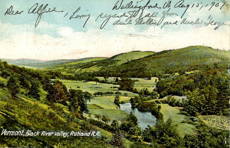 VT - Black River Valley, Rutland Railroad   