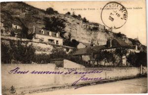 CPA Env. de TOURS - ROCHECORBON - Le Pierre tombée (227087)