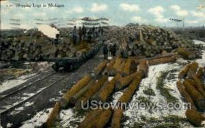 Shipping Logs Misc MI 1909