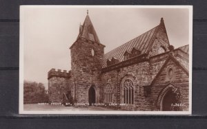 SCOTLAND, LOCH AWE, St. CONAN'S CHURCH, NORTH FRONT, c1930 real photo ppc.