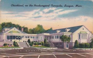 Massachusetts Sangus Chickland Restaurant On The Newburyport Turnpike 1955