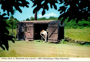 New York Long Island Old Bethpage Restoration William Bach Sr Blacksmith Shop