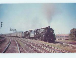 Unused Pre-1980 PACIFICS - NEW YORK CENTRAL TRAIN South Bend Indiana IN r9226