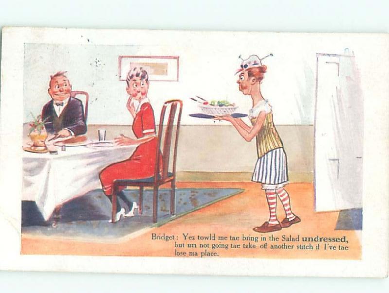 Divided-Back COMIC SCENE Great Postcard AA9790