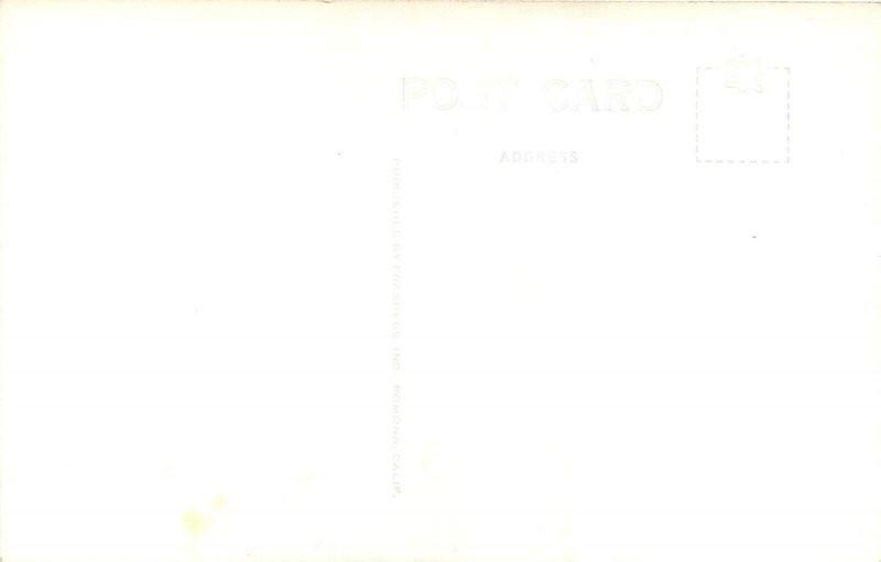 Frashers RPPC F-3365, Bad Water, Death Valley CA Reflection of Telescope Peak