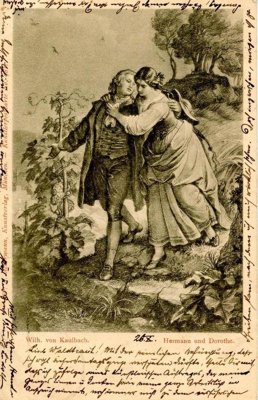 Germany - Hermann and Dorothe    *Artist: Wilhelm von Kaulbach