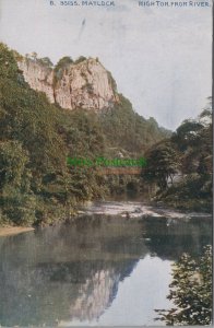 Derbyshire Postcard - Matlock - High Tor From River Ref.RS32040