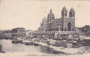 France Marseille Cathedrale et Canal St Jean