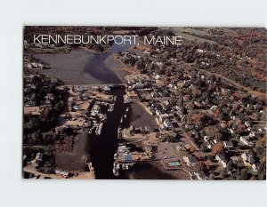 Postcard Kennebunk River At Low Tide, Kennebunkport, Maine