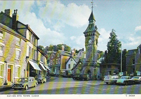 Wales Hay-On-Wye Town Clock