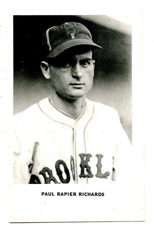 Paul Rapier Richards, Brooklyn Dodgers