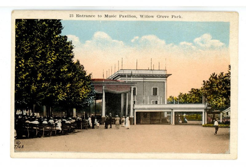 PA - Willow Grove. Willow Grove Park, Music Pavilion