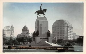 Rio De Janeiro Brazil RPPC Real Photo Postcard Monumento Do General Deodoro