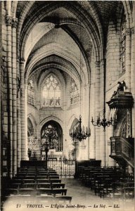 CPA Troyes- Eglise Saint Remy , La Nef FRANCE (1007691)