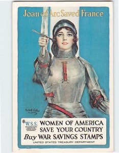 Postcard Women of America Save Your Country Buy War Saving Stamps by H. Coffin