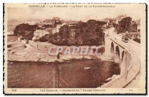 Postcard Old Marseille Corniche Bridge False Currency