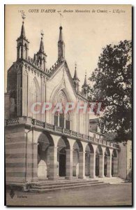 Postcard Old French Riviera Old Monastery Church of Cimiez