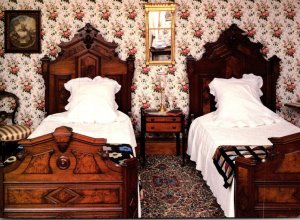 Connecticut Hartford Harriet Beecher Stowe House Twin Daughters' Bedroom