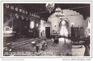 California Death Valley The Music Room Death Valley Scottys Castle Real Photo