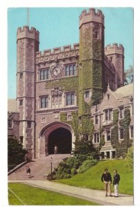 Blair Tower, Princeton University, Princeton New Jersey, Vintage 1962 Postcard