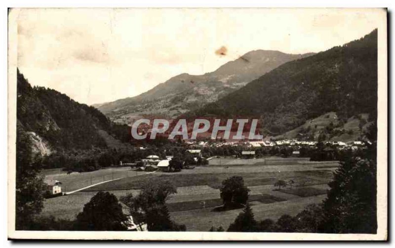 Thones Old Postcard General view and colomban