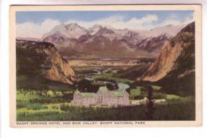 Banff Springs Hotel, Bow Valley, Alberta,