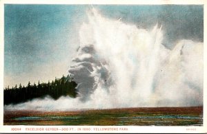 Yellowstone National Park Excelsior Geyser Haynes Photo