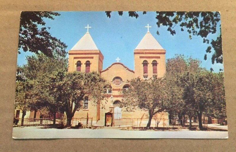  UNUSED POSTCARD - SAN ALBINO CHURCH, OLD MESILLA, NEW MEXICO 