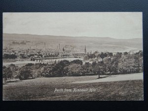 Scotland PERTH From Kinnoull Hill - Old Postcard by Valentine