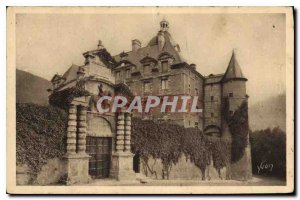 Old Postcard Chateau de Vizille (Isere) The Entree