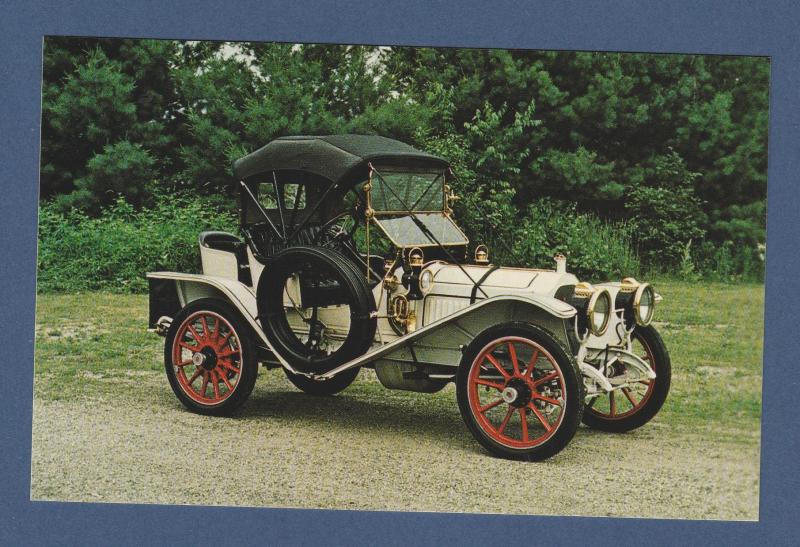 1910 Packard Postcard Gentlemans Roadster Antique Car Automobile Transportation