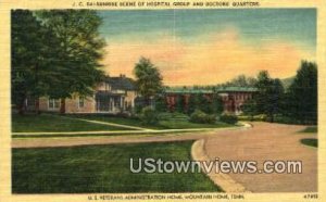 US Veterans Admin Home - Mountain Home, Tennessee TN Postcard