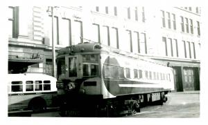 WI - Milwaukee. Feb 3,1944.Transport Co Streetcar 1120, Rt 38. (PHOTO, not a PC)