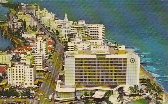 Florida Miami Beach The Seville Hotel 1964