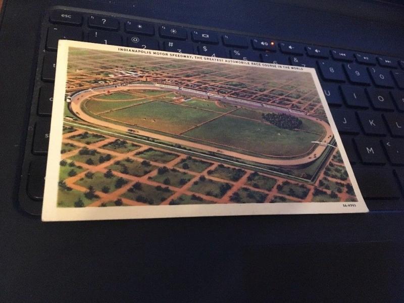 Vtg Postcard-Indianapolis Motor Speedway, the Greatest Race Course in the World