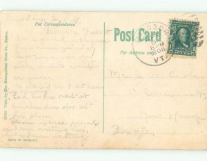 Divided-Back UNIVERSITY PARK Worcester Massachusetts MA c9524